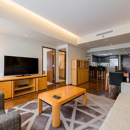 Shanghai Centre Serviced Apartment Exterior foto