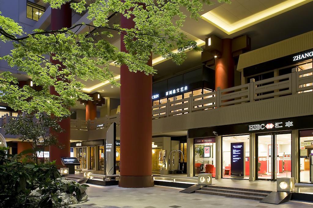 Shanghai Centre Serviced Apartment Exterior foto