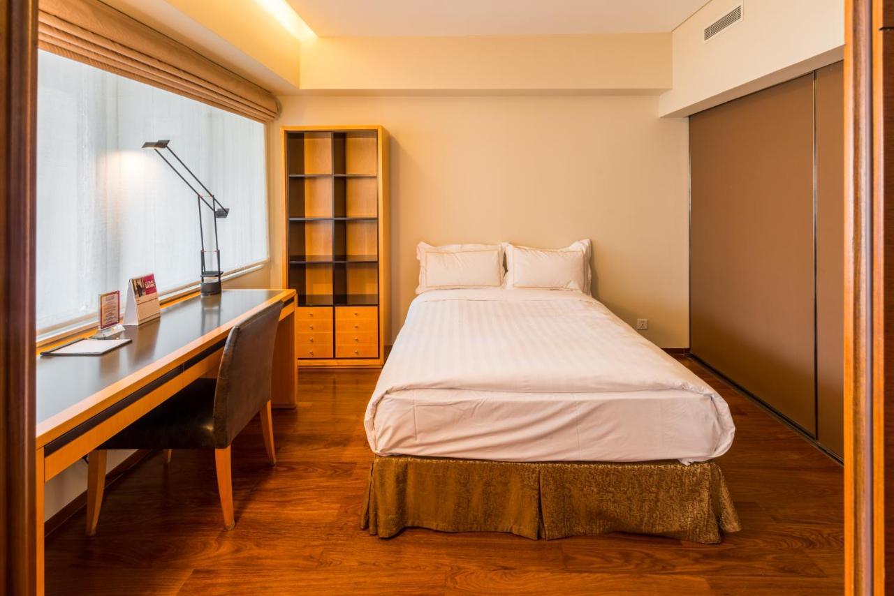 Shanghai Centre Serviced Apartment Exterior foto