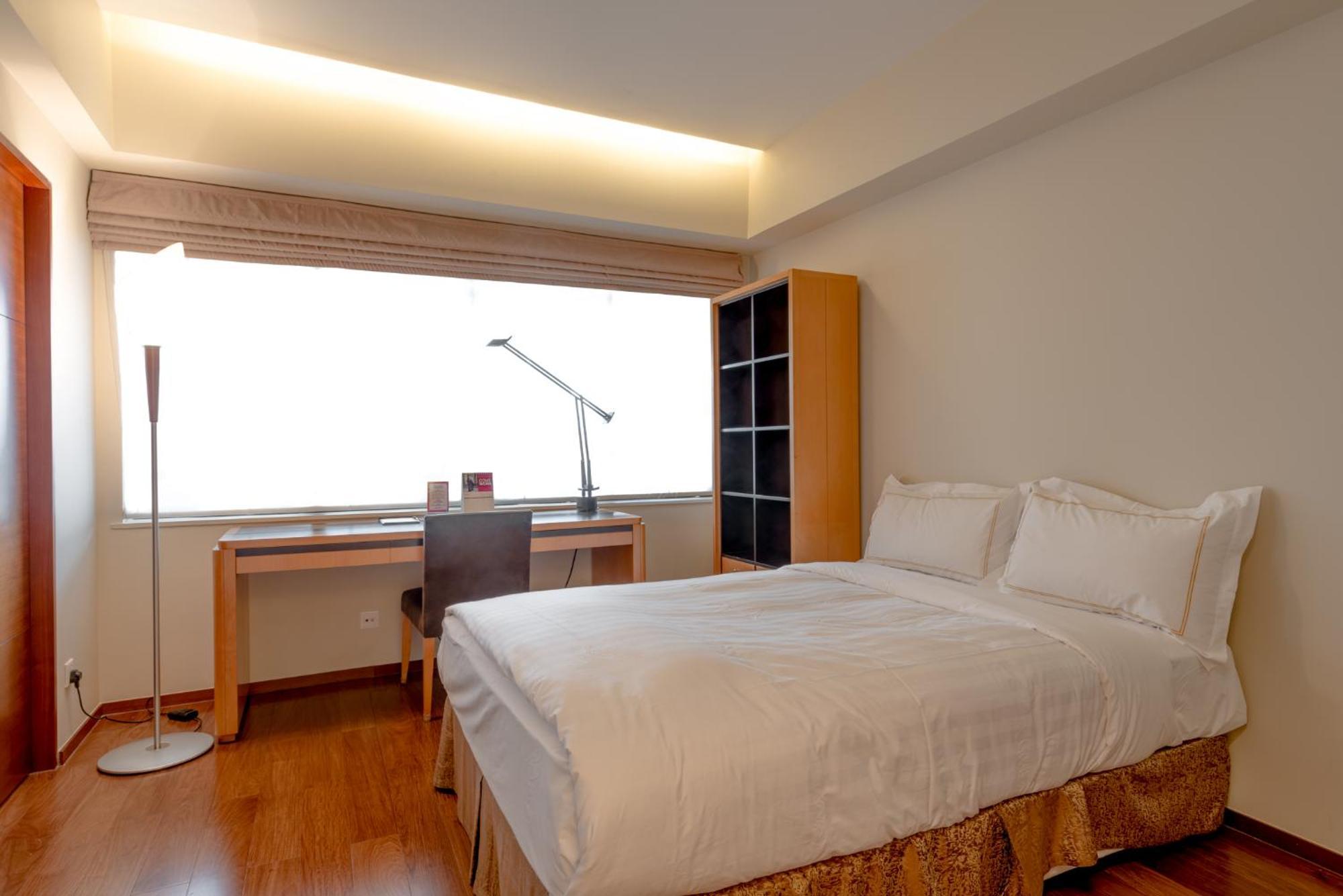 Shanghai Centre Serviced Apartment Exterior foto