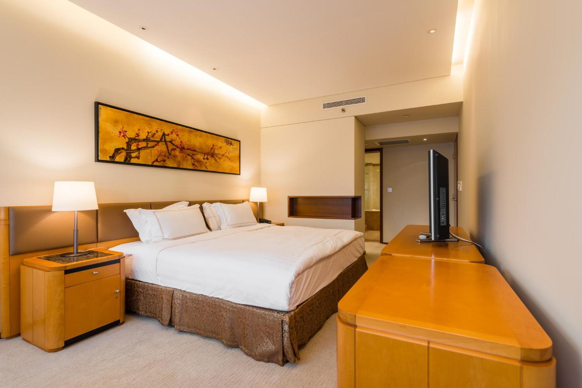 Shanghai Centre Serviced Apartment Exterior foto