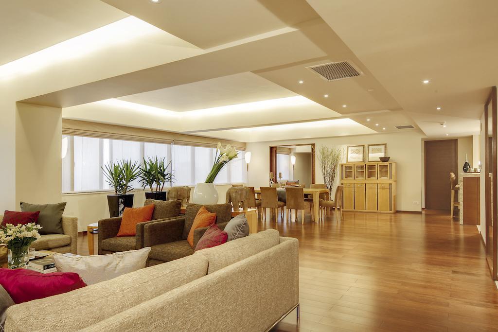 Shanghai Centre Serviced Apartment Exterior foto